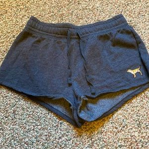 Victoria Secret PINK gray sleep shorts